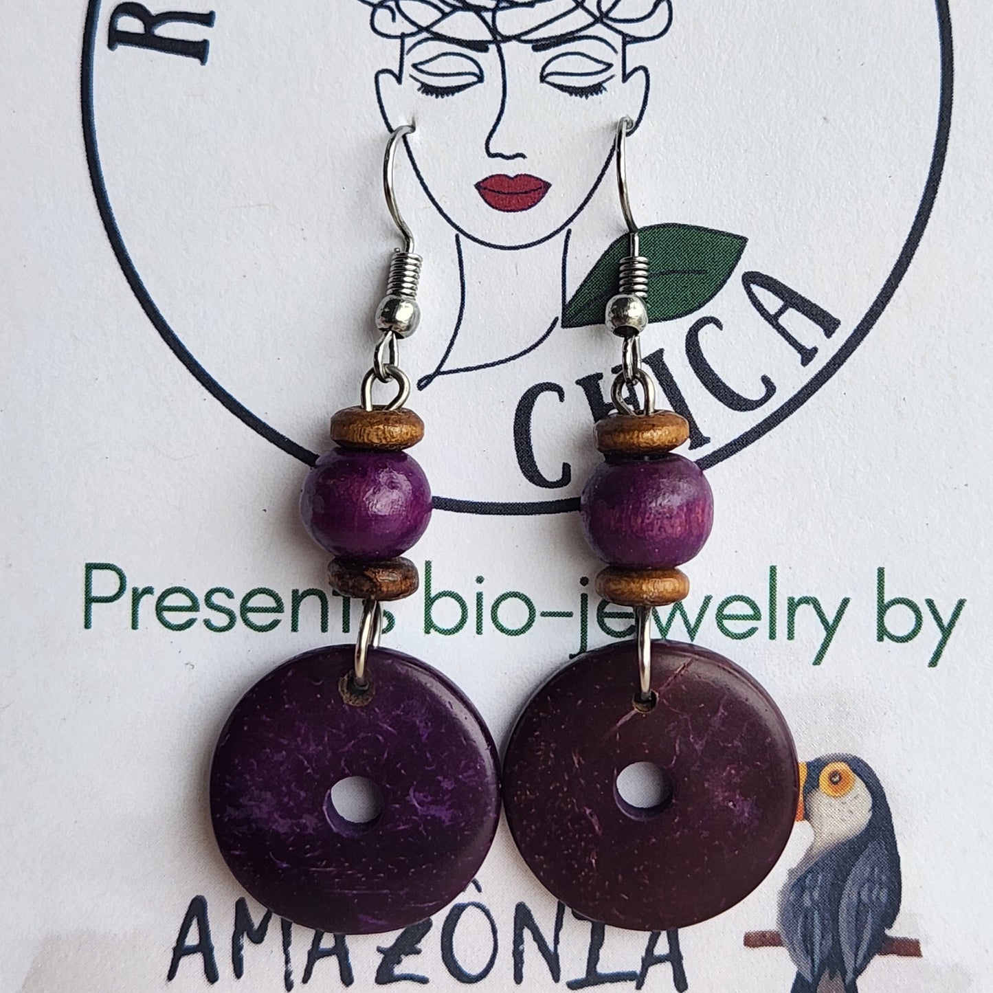 Dani Coconut Earrings