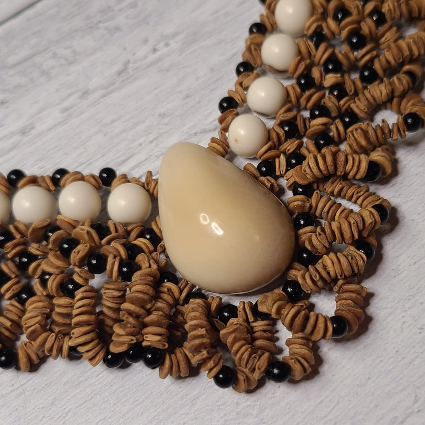 Tikuna Necklaces - Morototo, Acai and Tagua Seeds