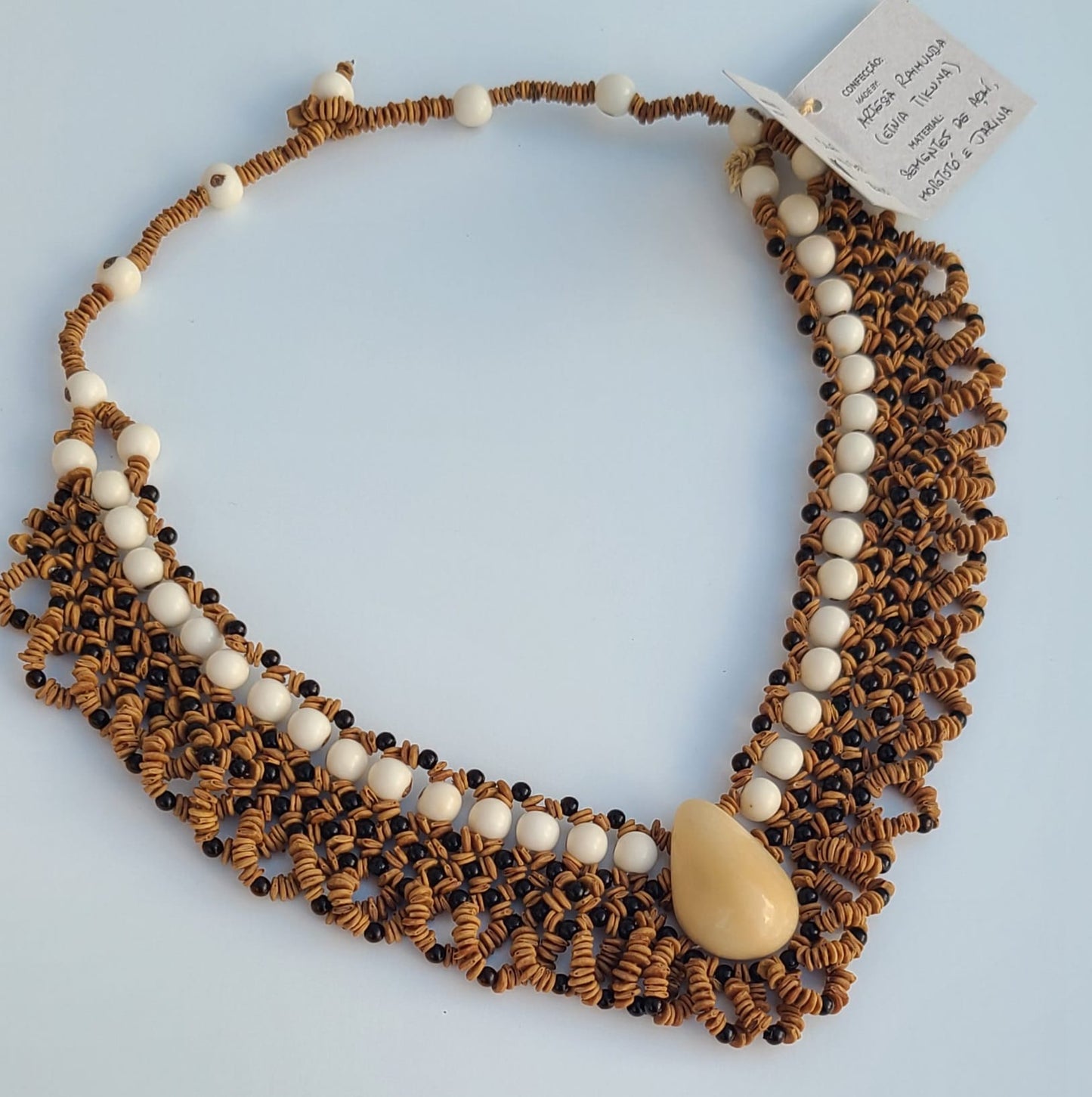 Tikuna Necklaces - Morototo, Acai and Tagua Seeds