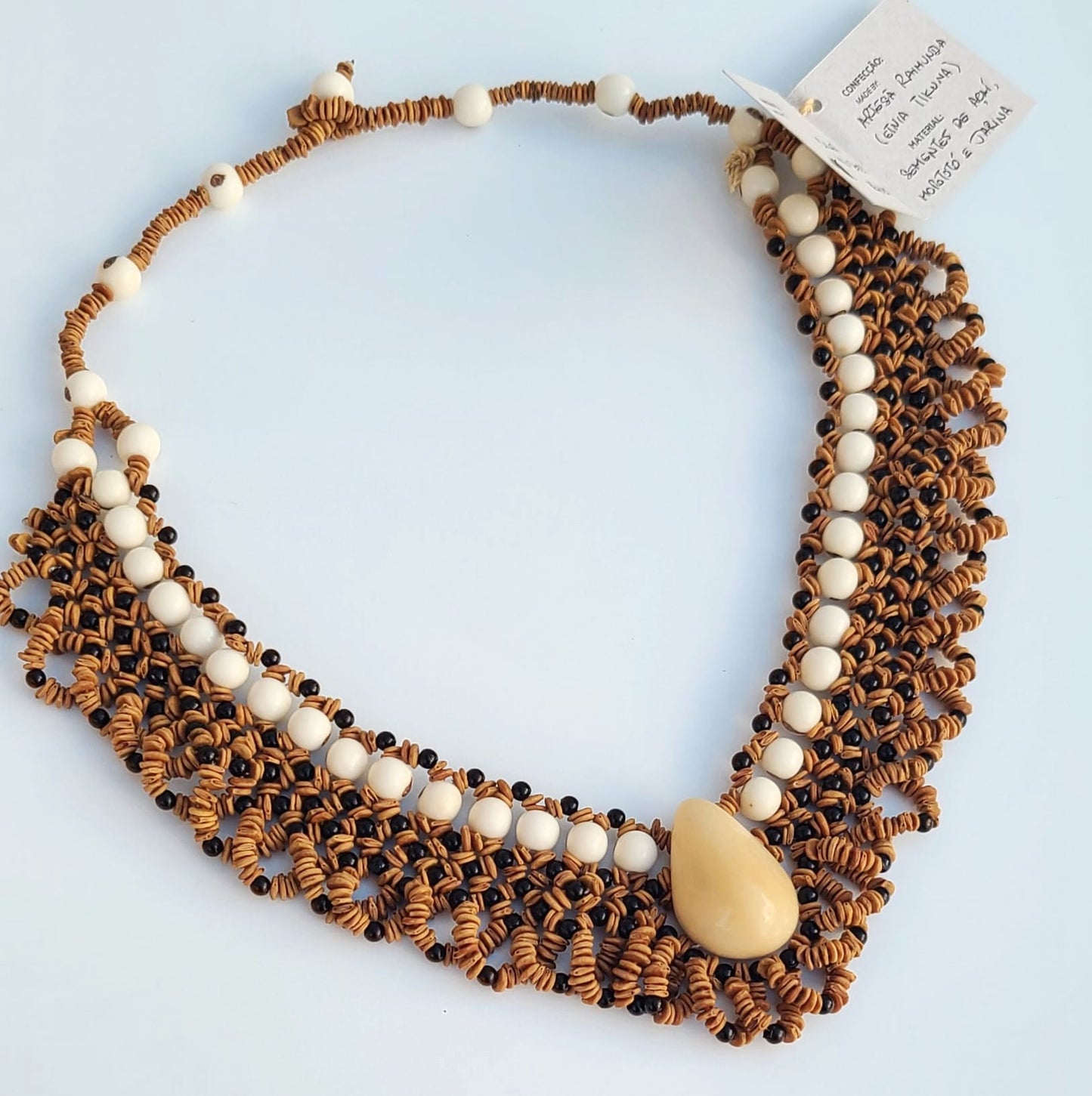 Tikuna Necklaces - Morototo, Acai and Tagua Seeds